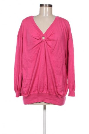 Damski sweter Amy Vermont, Rozmiar XXL, Kolor Różowy, Cena 66,99 zł