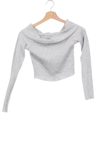 Pulover de femei Bershka, Mărime XS, Culoare Gri, Preț 79,00 Lei