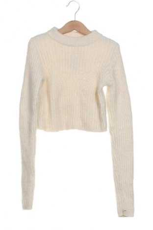 Dámský svetr Bershka, Velikost XS, Barva Krémová, Cena  370,00 Kč