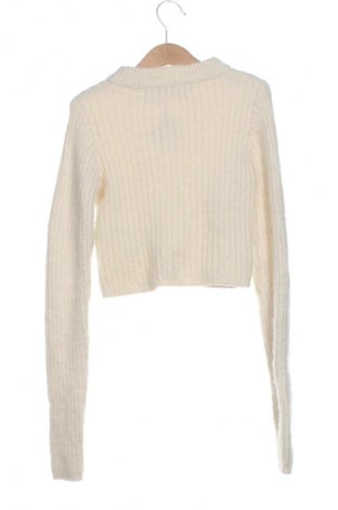 Dámský svetr Bershka, Velikost XS, Barva Krémová, Cena  370,00 Kč