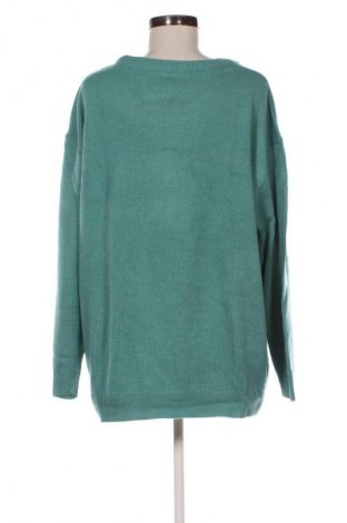 Γυναικείο πουλόβερ Bpc Bonprix Collection, Μέγεθος XXL, Χρώμα Πράσινο, Τιμή 18,99 €