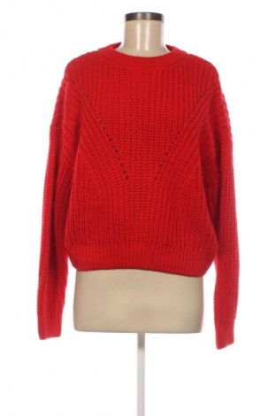 Pulover de femei H&M, Mărime M, Culoare Roșu, Preț 79,99 Lei