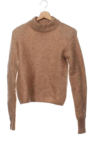 Pulover de femei H&M, Mărime XS, Culoare Maro, Preț 124,98 Lei