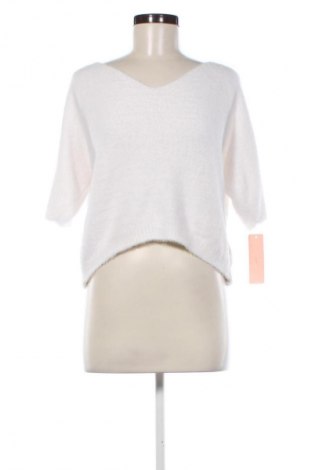 Дамски пуловер NEW COLLECTION, Размер S, Цвят Бял, Цена 92,94 лв.