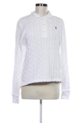 Damenpullover Polo By Ralph Lauren, Größe XL, Farbe Weiß, Preis 177,99 €
