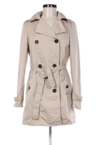 Trench de femei Bershka, Mărime M, Culoare Bej, Preț 133,99 Lei