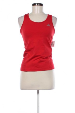Damen Sporttop Adidas, Größe S, Farbe Rot, Preis 17,25 €