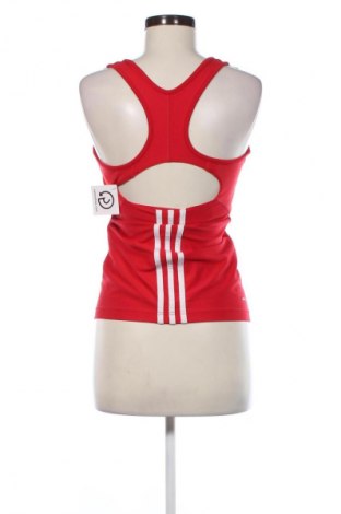 Damen Sporttop Adidas, Größe S, Farbe Rot, Preis 17,25 €