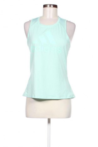 Damen Sporttop Adidas, Größe M, Farbe Grün, Preis 17,39 €