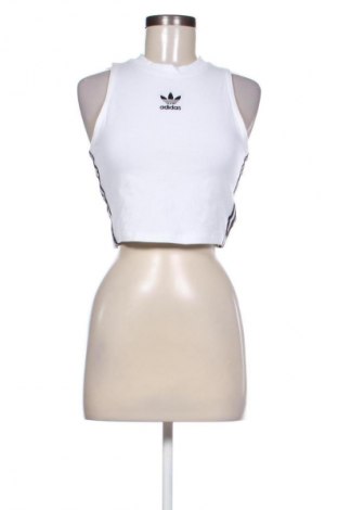 Damski sportowy top Adidas Originals, Rozmiar M, Kolor Biały, Cena 202,62 zł