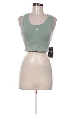 Дамски спортен топ Under Armour, Размер M, Цвят Зелен, Цена 77,99 лв.