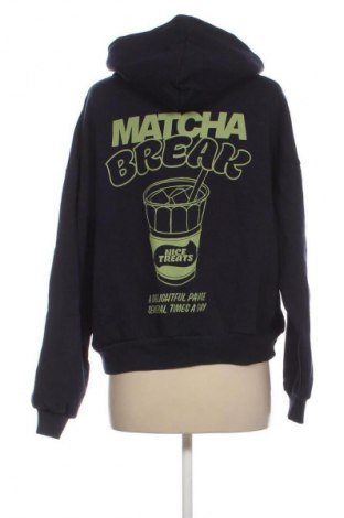 Дамски суичър Pull&Bear, Размер M, Цвят Син, Цена 39,99 лв.