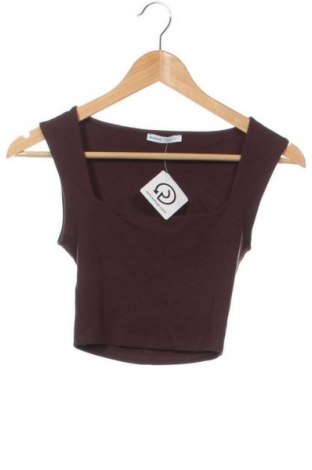 Dámský top Bershka, Velikost XS, Barva Hnědá, Cena  739,00 Kč
