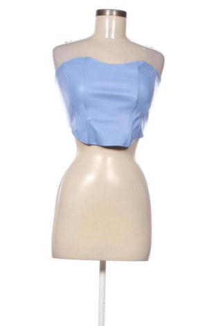 Damski top Bershka, Rozmiar L, Kolor Niebieski, Cena 95,99 zł