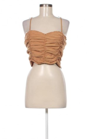 Top de femei Forever 21, Mărime L, Culoare Bej, Preț 72,99 Lei