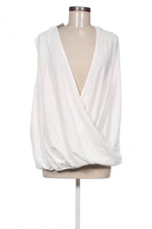 Γυναικείο τοπ Unbranded, Μέγεθος 3XL, Χρώμα Λευκό, Τιμή 18,99 €