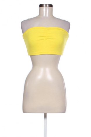 Top de femei Zara Trafaluc, Mărime M, Culoare Galben, Preț 73,97 Lei