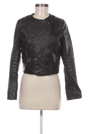 Dámska kožená bunda  H&M, Veľkosť M, Farba Čierna, Cena  33,95 €