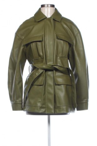 Női bőrdzseki H&M, Méret S, Szín Zöld, Ár 12 101 Ft