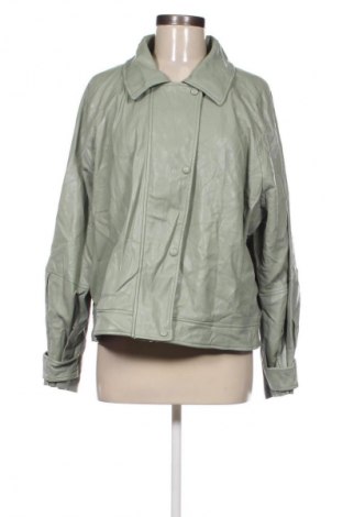 Damen Lederjacke Mango, Größe XL, Farbe Grün, Preis € 22,99