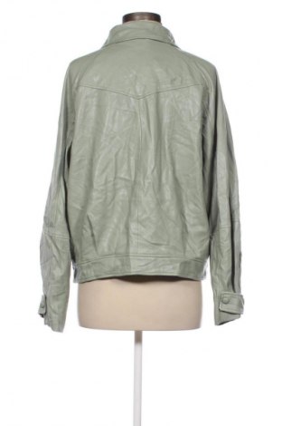 Damen Lederjacke Mango, Größe XL, Farbe Grün, Preis € 22,99