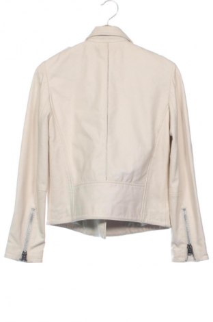 Geacă de piele pentru femei Mango, Mărime XS, Culoare Alb, Preț 224,66 Lei