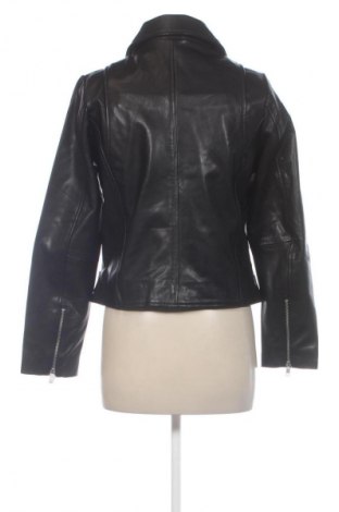 Damen Lederjacke Pieces, Größe S, Farbe Schwarz, Preis 142,99 €