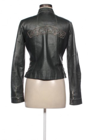 Geacă de piele pentru femei Rocawear, Mărime M, Culoare Verde, Preț 263,54 Lei