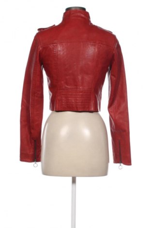 Dámska kožená bunda  TWINSET, Veľkosť S, Farba Červená, Cena  169,87 €