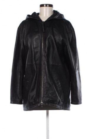Geacă de piele pentru femei Unbranded, Mărime XXL, Culoare Negru, Preț 264,28 Lei