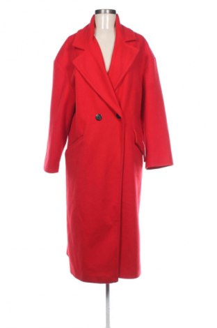 Dámský kabát  Bershka, Velikost L, Barva Červená, Cena  929,00 Kč