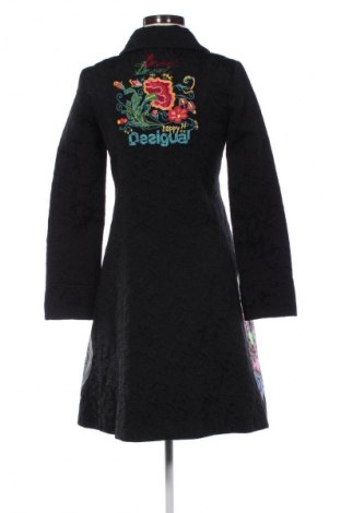 Damski płaszcz Desigual, Rozmiar S, Kolor Czarny, Cena 355,81 zł