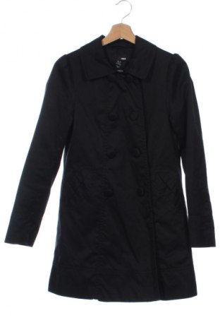 Γυναικείο παλτό H&M, Μέγεθος XS, Χρώμα Μαύρο, Τιμή 30,64 €