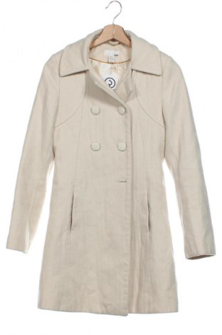 Palton de femei H&M, Mărime XS, Culoare Ecru, Preț 241,10 Lei