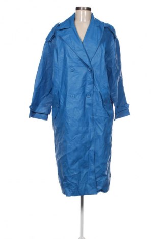 Damenmantel Stradivarius, Größe L, Farbe Blau, Preis € 13,99