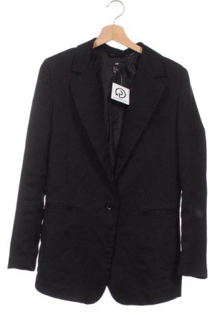 Dámské sako  H&M, Velikost XS, Barva Černá, Cena  613,00 Kč