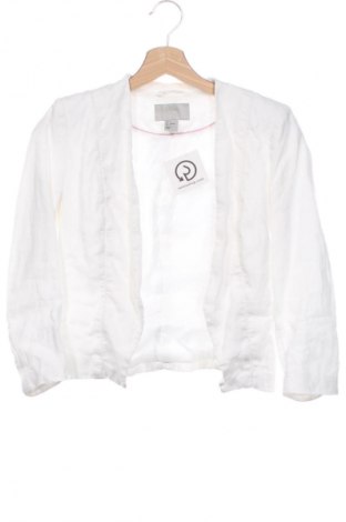 Sacou de femei H&M, Mărime XS, Culoare Alb, Preț 130,00 Lei