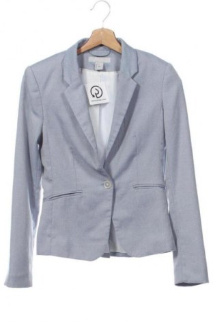Dámske sako  H&M, Veľkosť XS, Farba Modrá, Cena  25,17 €