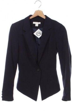 Damen Blazer H&M, Größe XS, Farbe Blau, Preis 24,55 €