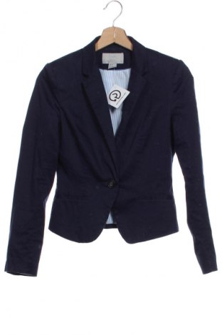 Damski żakiet H&M, Rozmiar XS, Kolor Niebieski, Cena 113,00 zł