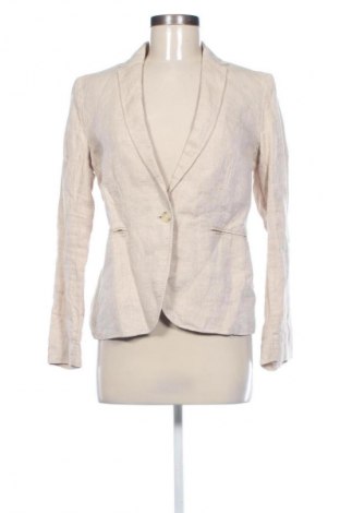Дамско сако Massimo Dutti, Размер M, Цвят Бежов, Цена 109,00 лв.