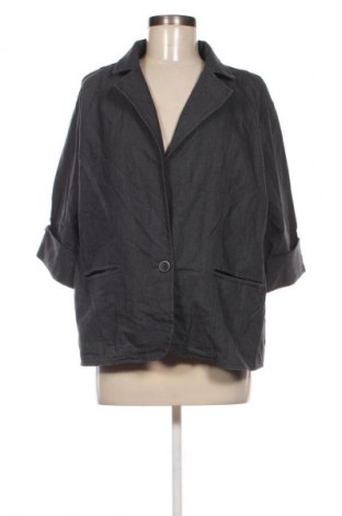 Γυναικείο σακάκι Unbranded, Μέγεθος 3XL, Χρώμα Γκρί, Τιμή 19,99 €