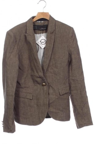 Damen Blazer Zara, Größe XS, Farbe Braun, Preis 24,35 €