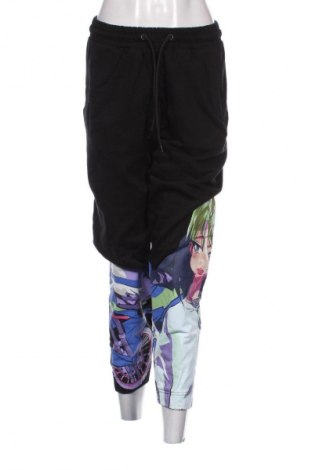 Pantaloni trening de femei Bershka, Mărime S, Culoare Negru, Preț 79,45 Lei