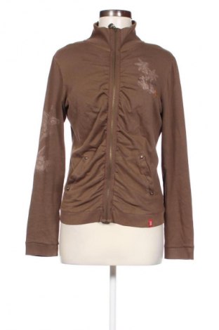 Bluză trening de femei Edc By Esprit, Mărime L, Culoare Maro, Preț 92,24 Lei