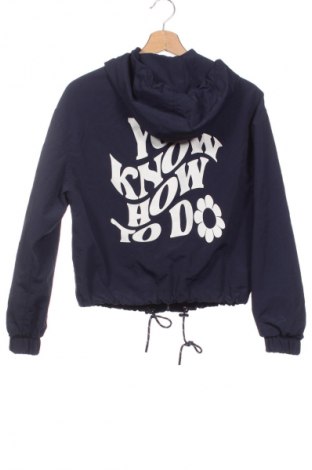 Geacă de femei Bershka, Mărime XS, Culoare Albastru, Preț 117,99 Lei
