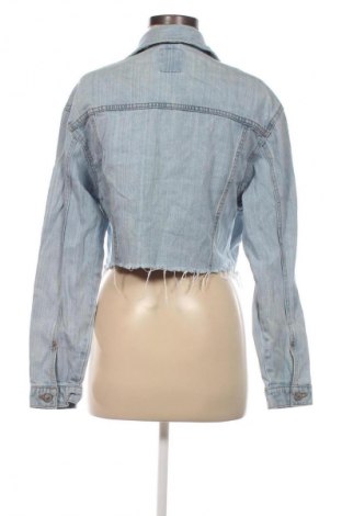 Geacă de femei Bershka, Mărime S, Culoare Albastru, Preț 59,99 Lei