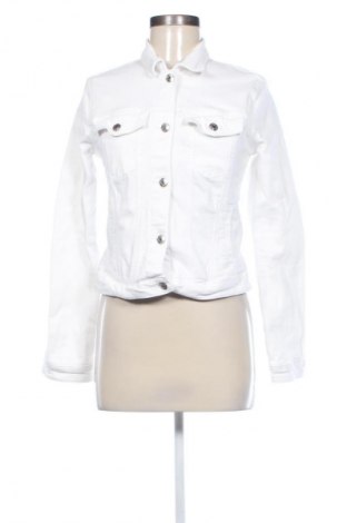 Geacă de femei Bershka, Mărime M, Culoare Alb, Preț 80,84 Lei