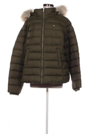Dámská bunda  Tommy Jeans, Velikost 3XL, Barva Zelená, Cena  5 799,00 Kč