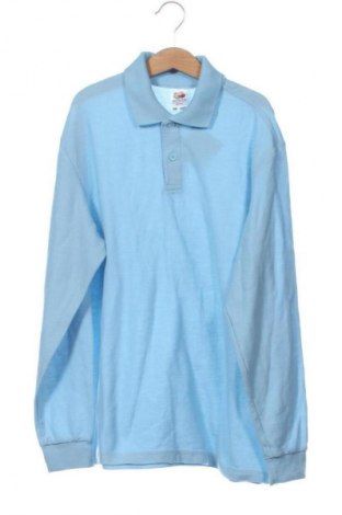 Dziecięca bluzka Fruit Of The Loom, Rozmiar 10-11y/ 146-152 cm, Kolor Niebieski, Cena 27,59 zł